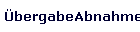 Übergabe+Abnahme