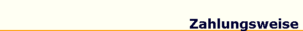 Zahlungsweise