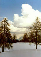 Winterlandschaft (Salten) nahe St. Georgen